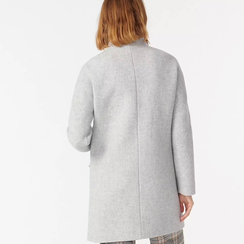 J Crew Cocoon Coat in Heather Dusk - Picture 7 of 7